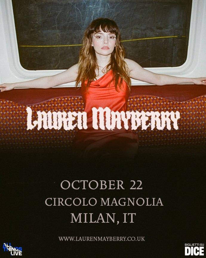 Lauren Mayberry: la songwriter scozzese, voce dei Chvrches, al suo debutto da solista il 22 ottobre al Circolo Magnolia di Milano